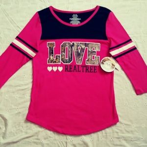 Realtree 3/4 sleeve shirt